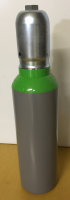 Pressluftflasche 5 Liter 300bar mit Ventil G5/8" Anschluss Druckluft nach DIN, Schutzkappe