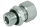 Screw-in fitting thread adapter Ermeto L06 to R1/4" external thread