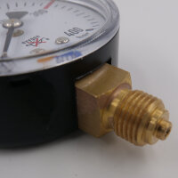 HTD pressure gauge for oxygen/compressed air Kl.1.6 D63mm...