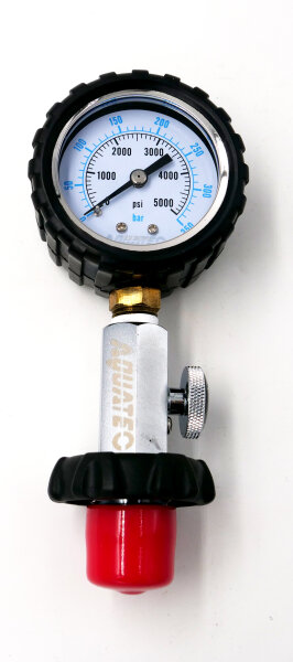 Flaschendruckpr&uuml;fmanometer Standard