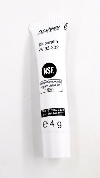 Oxygen lubricant in the 4g tube (Klüberalfa)